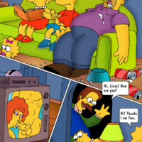 Simpsons family - Simpsons is seeing porn movies