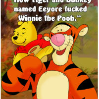Winnie the Pooh gets double teamed