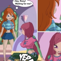 Naughty interactive comic starring the Winx babes!