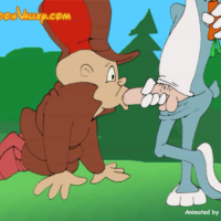 Looney Tunes enjoying whacky sex