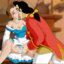 Belle is cheating on the Beast with Gaston's cock!