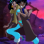 Lusty Aladdin rapes Jasmine after she doesn't put out