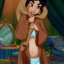 Sexy pregnant Jasmine pleasuring herself
