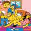 Marge gets gangbanged by Homer's friends: Otto Mann, Barney Gumble, Moe Szyslak.