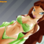 Hot Layla Winx gets naked and plays with herself