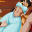 Intense threesome between Jasmine, Gaston and Lefou!