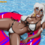Kida hits the beach, gets naked and very naughty