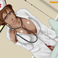 Jane loves playing naughty nurse with Tarzan!
