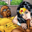 Wonder Woman fucked and jizzed on by Luke Cage!