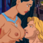 Pocahontas enjoys a hot round of make-up sex with her Prince!