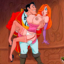 Jessica gets fucked doggy style by Gaston!