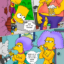 Sexual orgies in Simpsons family