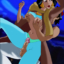 Lusty Aladdin rapes Jasmine after she doesn't put out