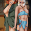 Kida and Anastasia having hot lesbian sex together! Part I