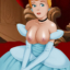 Naughty princesses expose their sensual breasts!