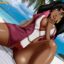 Sensual Esmeralda sunbathing in the nude!